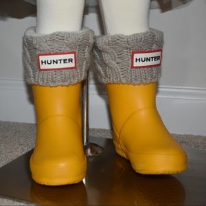 First Classic Hunter Boots & Knit Socks